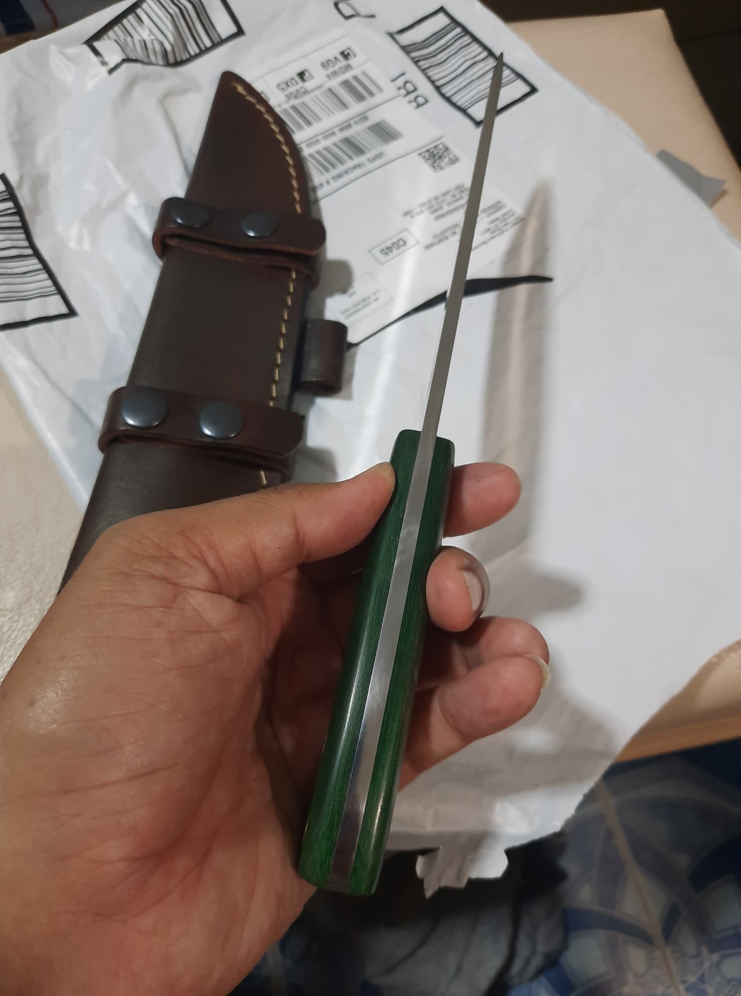 มีดเหล็ก D2 USA