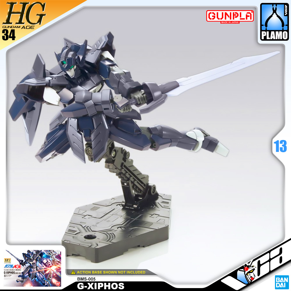⭐️ BANDAI GUNPLA HIGH GRADE AGE HGGA HG 1/144 G-XIPHOS GXIPHOS G XIPHOS ประกอบ หุ่นยนต์ โมเดล กันดั้ม กันพลา ของเล่น VCA GUNDAM