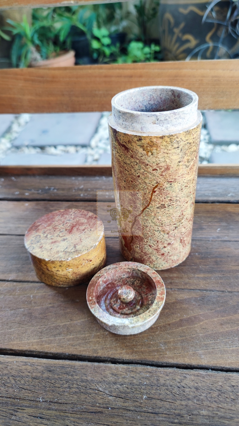 กระปุกชา หินอ่อน