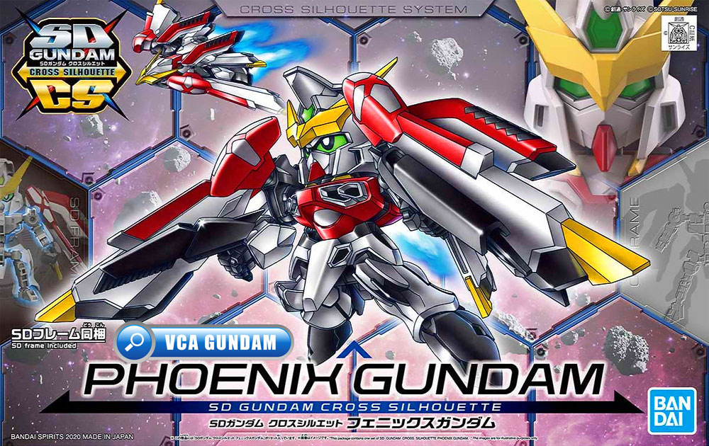 Bandai SD Cross Silhouette SDCS GGF-001 PHOENIX GUNDAM