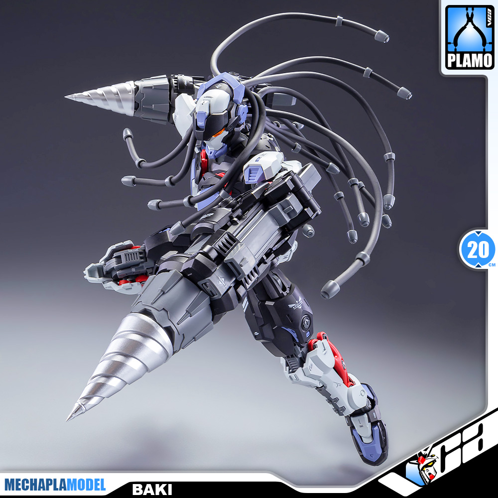 Hemoxian 和模线 拳击手巴奇 Baki Master Grade MG Action Figure Model Toy VCA Gundam Thailand