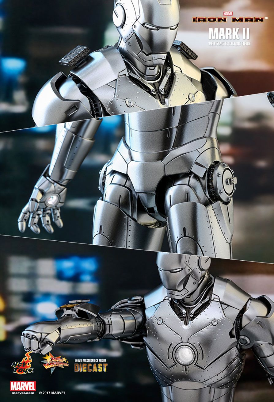 HOT TOYS 1/6 IRON MAN MARK II (DIECAST)