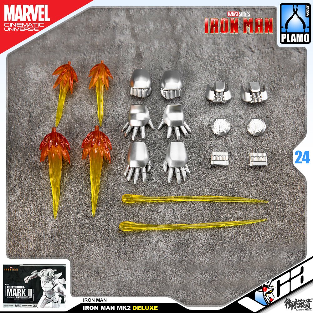 Eastern Model® x Morstorm Plastic Model Kits Series IRON MAN MARK 3 DELUXE
