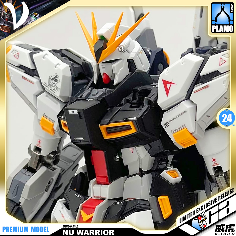 V-Tiger 威虎牛战士 RX-93 Nu Gundam Master Grade MG Metal Build Structure Model Action Figure Kit VCA Bangkok Thailand