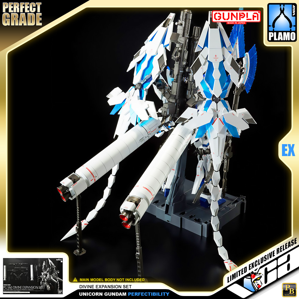 ⭐️ PREMIUM BANDAI PB GUNPLA PERFECT GRADE PG 1/60 DIVINE EXPANSION SET FOR UNICORN GUNDAM PERFECTIBILITY ประกอบ หุ่นยนต์ โมเดล กันดั้ม กันพลา ของเล่น VCA GUNDAM