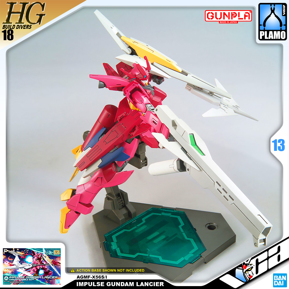 Bandai Gunpla High Grade Build Divers HG AGMF-X56S/I IMPULSE GUNDAM LANCIER