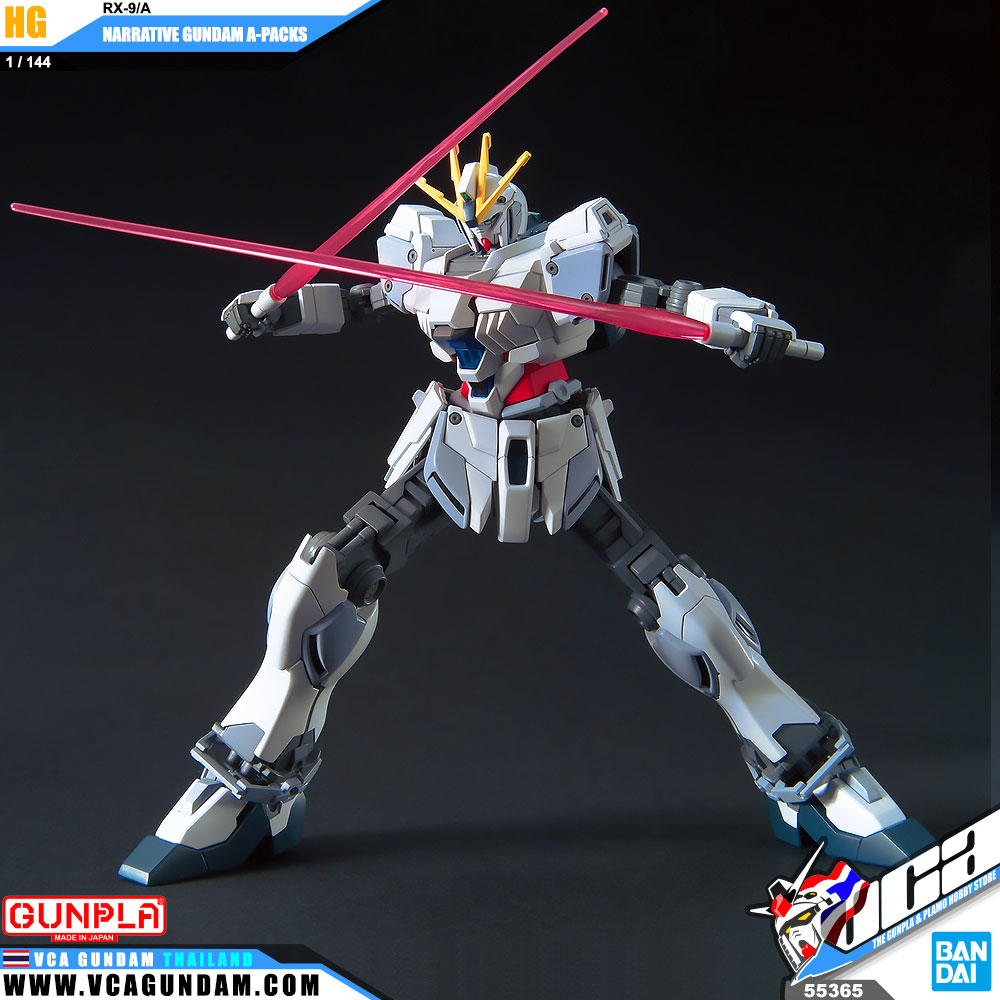 HG NARRATIVE GUNDAM A PACKS แนร์ราทีฟ กันดั้ม A อิควิปเม้นท์