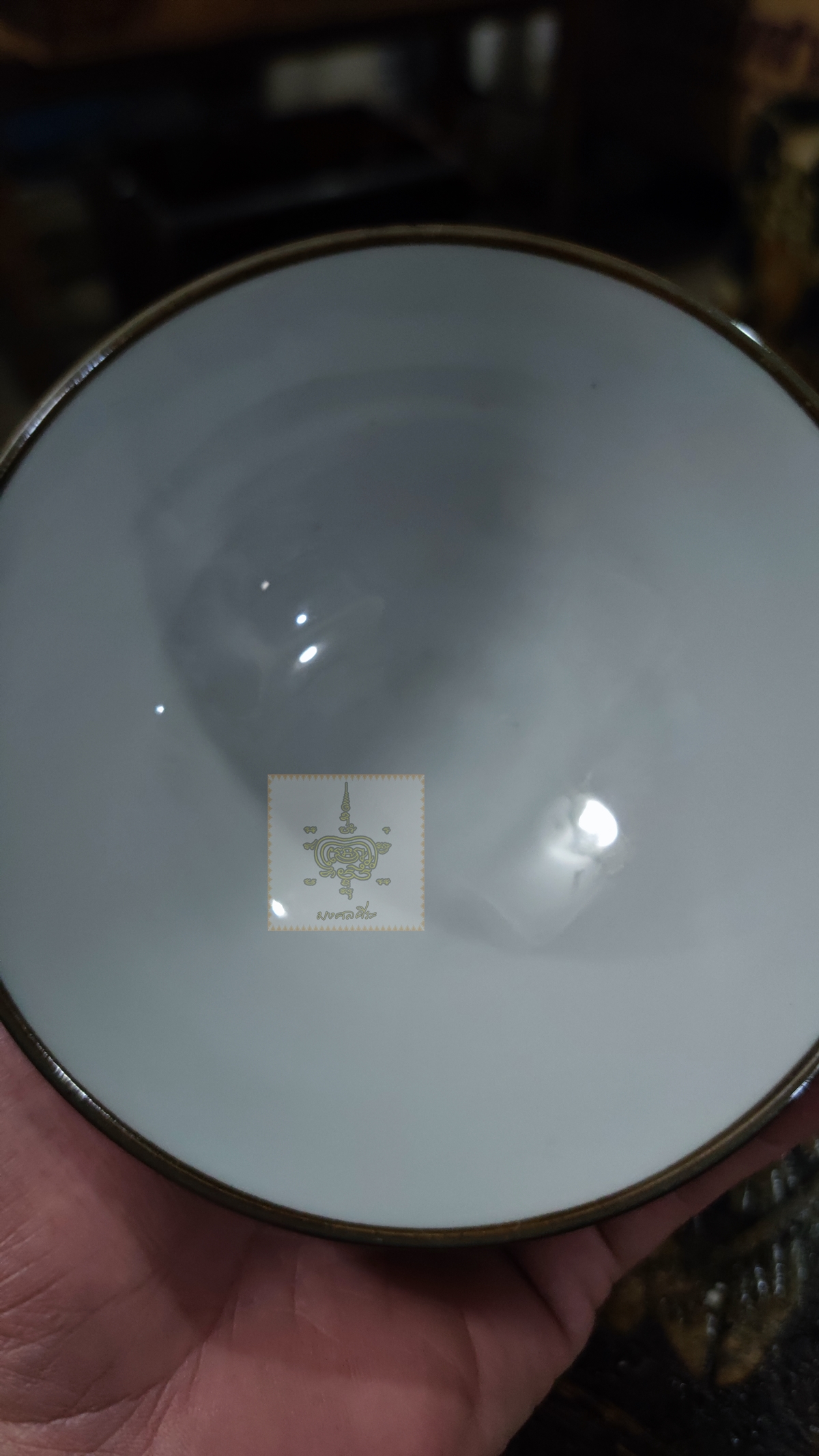 ถ้วยเซรามิกเก่า งานญี่ปุ่น 2 ใบ