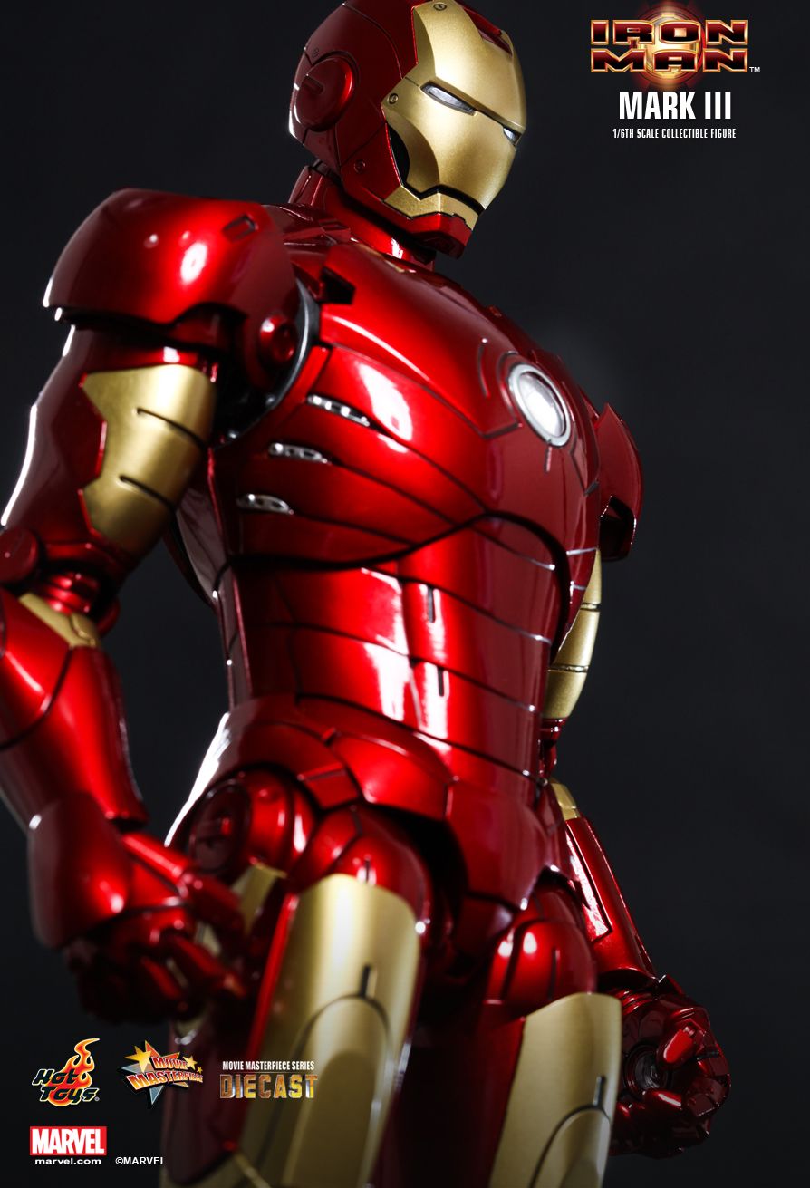 HOT TOYS 1/6 IRON MAN MARK III (DIECAST) ไอรอนแมน Mark 3