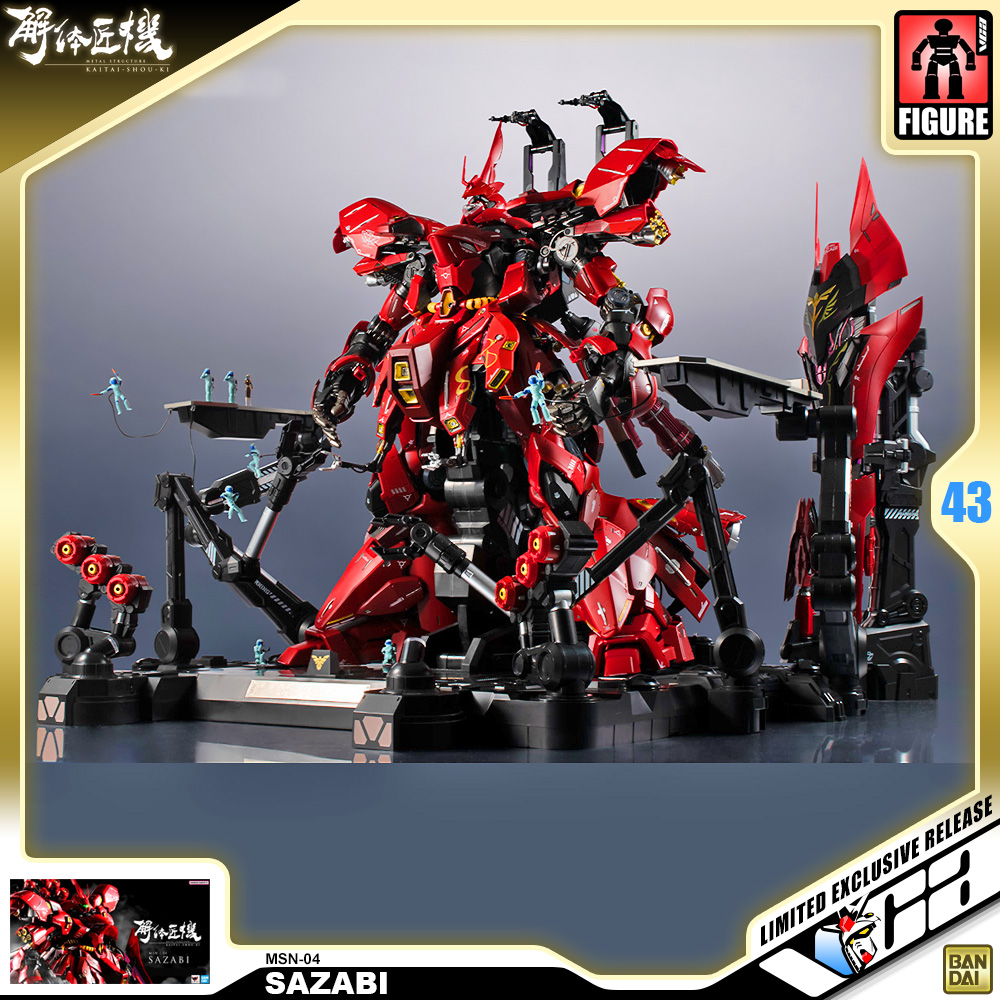 Bandai METAL STRUCTURE MSN-04 SAZABI