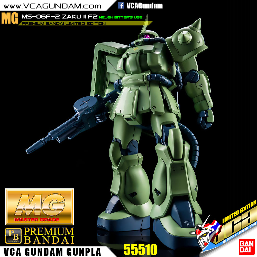 PremiumBandai® MG MS-06F-2 ZAKU II F2 (NEUEN BITTER'S USE