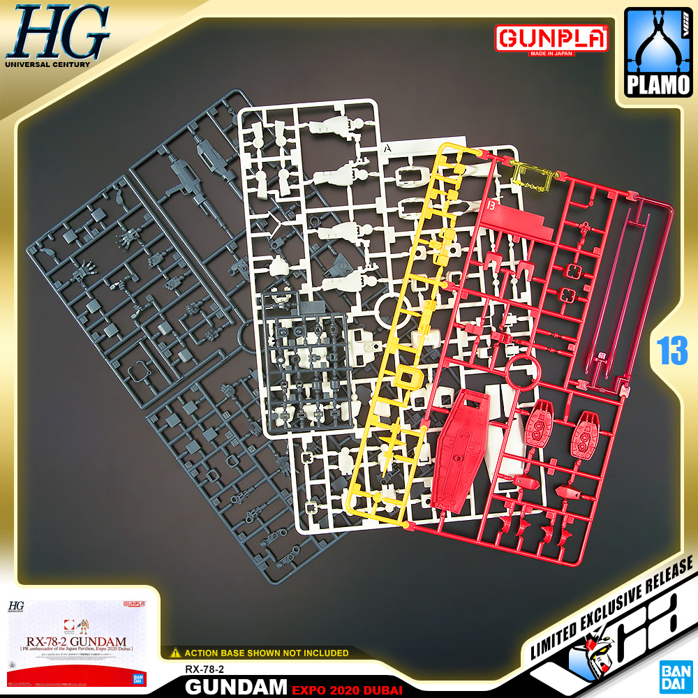 ⭐️ PREMIUM BANDAI PB GUNPLA HIGH GRADE UNIVERSAL CENTURY HGUC HG 1/144 RX-78-2 GUNDAM EXPO JAPAN DUBAI 2020 ประกอบ หุ่นยนต์ โมเดล กันดั้ม กันพลา ของเล่น VCA GUNDAM