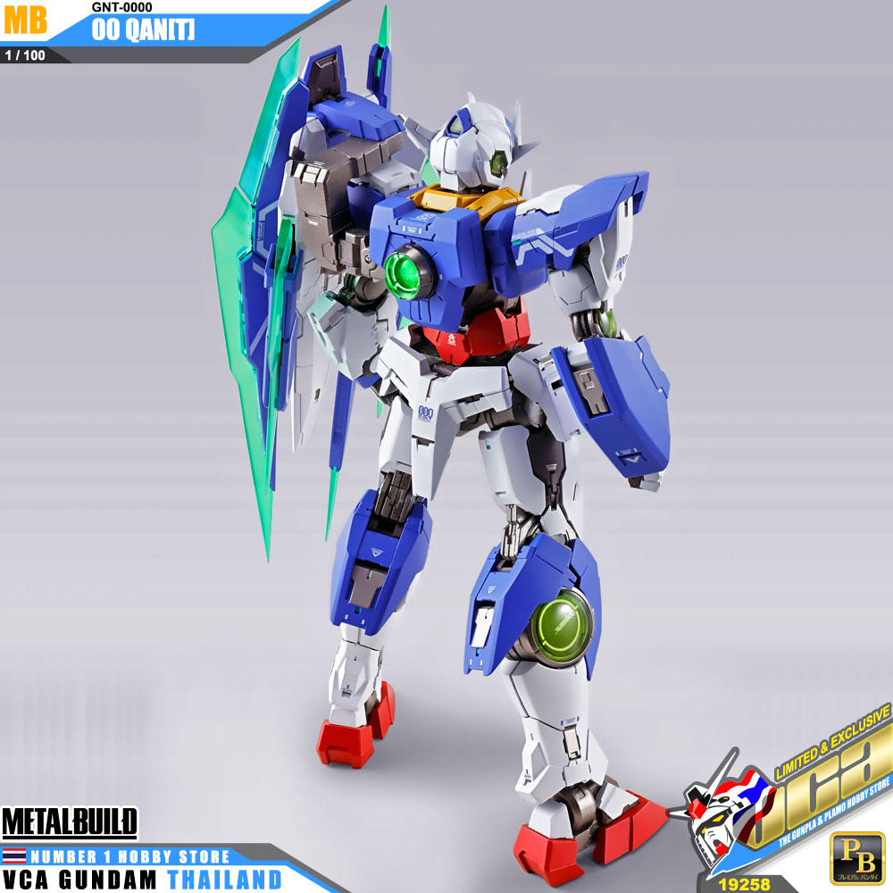 BANDAI TAMASHII NATIONS METAL BUILD GUNDAM 00 QANT กันดั้ม ฟิกเกอร์ VCA GUNDAM