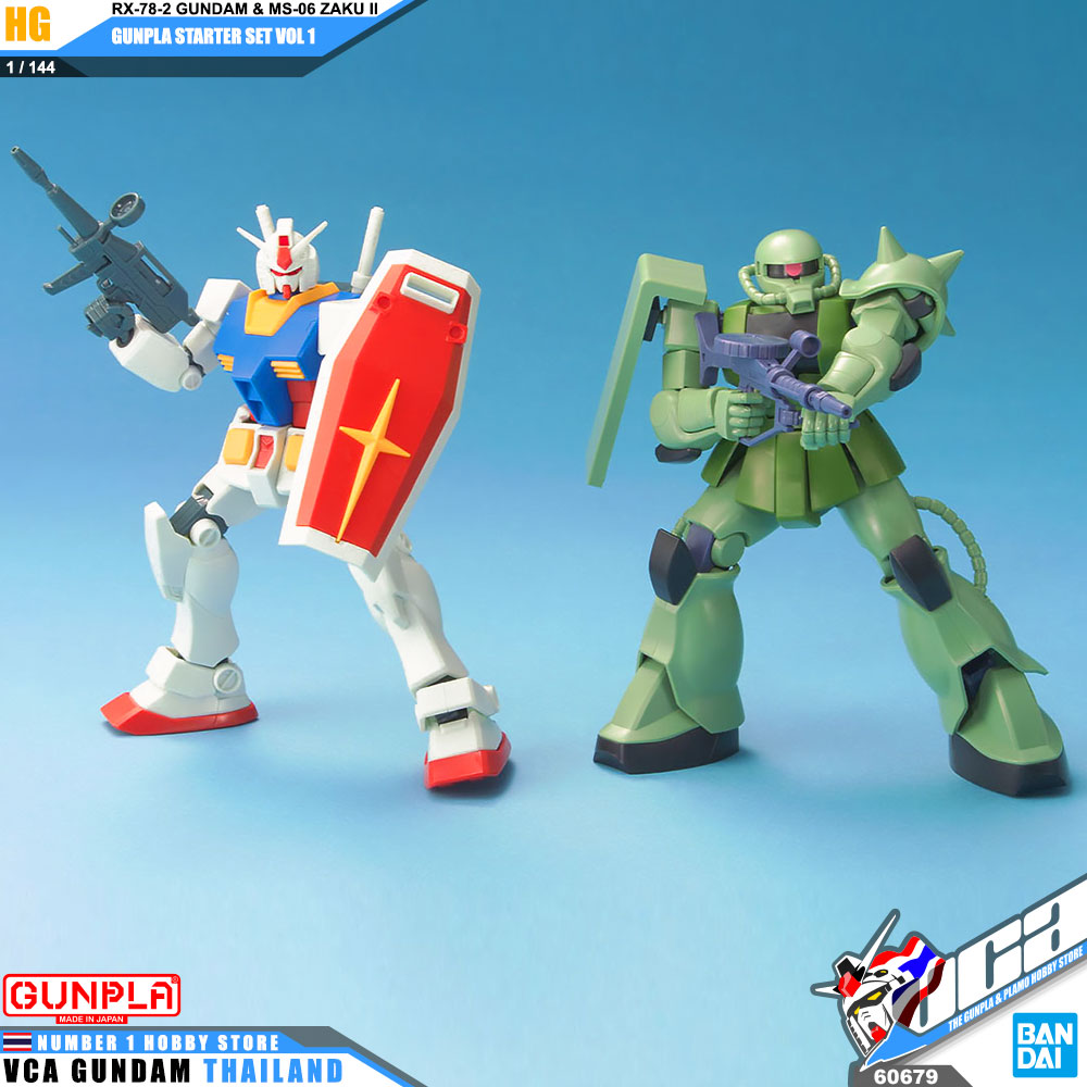 HG GUNPLA STARTER SET VOLUME 1