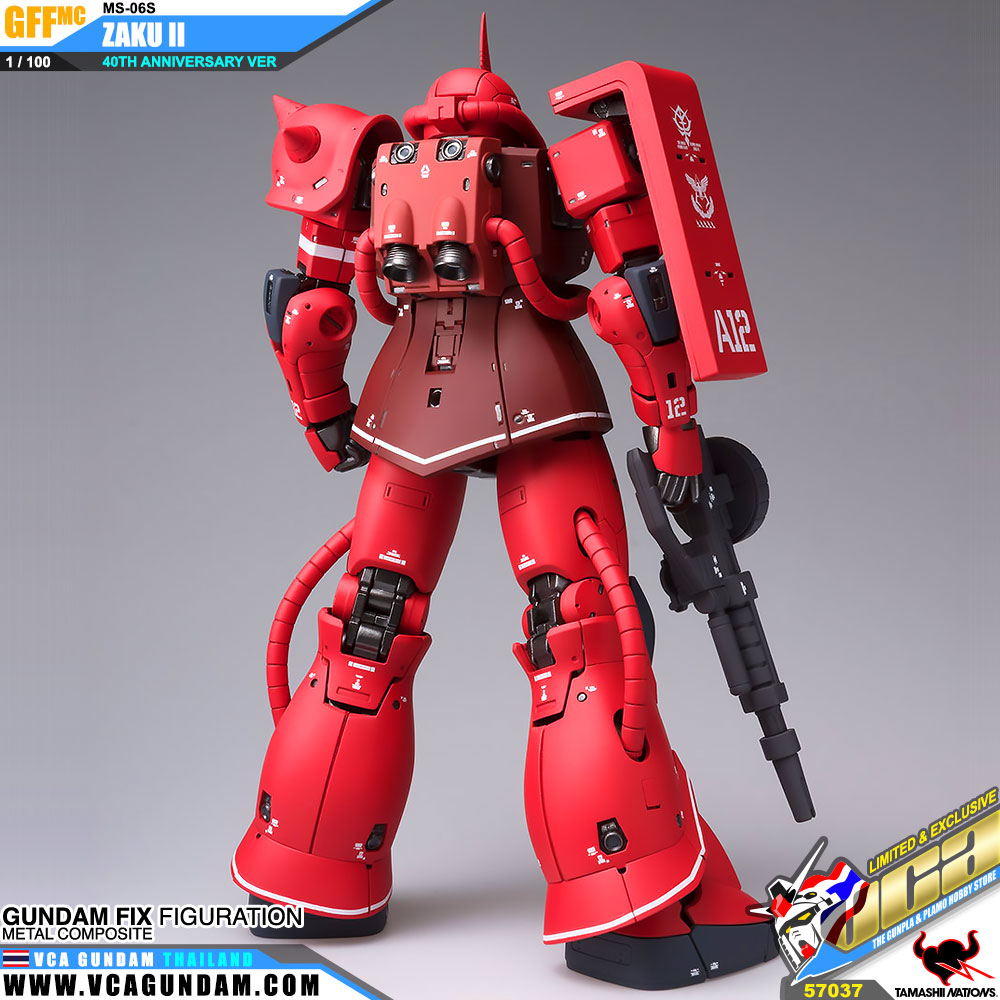 Gundam Fix Figuration Metal Composite GFFMC MS-06S ZAKU II 40TH ANNIVERSARY VER ซาคุ 2