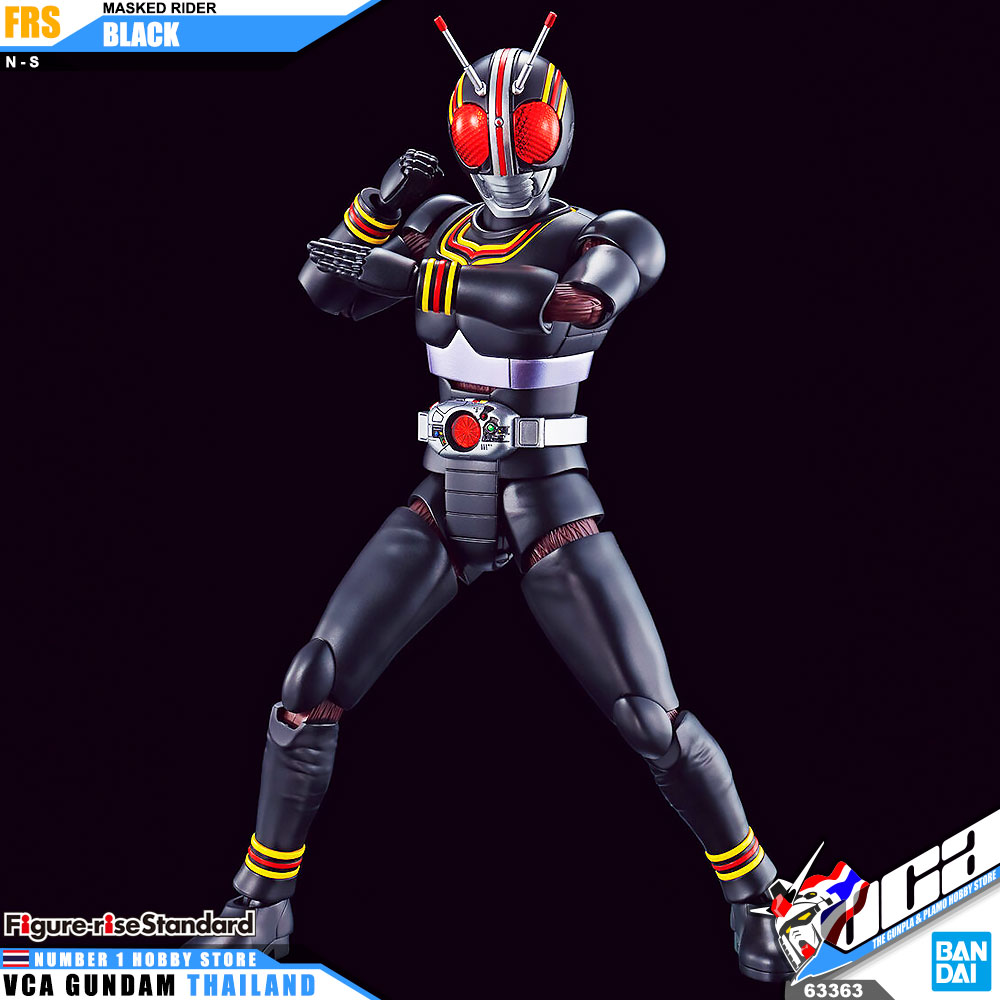 ⭐️ BANDAI FIGURE-RISE STANDARD MASKED RIDER BLACK FIGURE RISE มาสค์ไรเดอร์บิลด์ พลาสติก โมเดล ของเล่น VCA GUNDAM