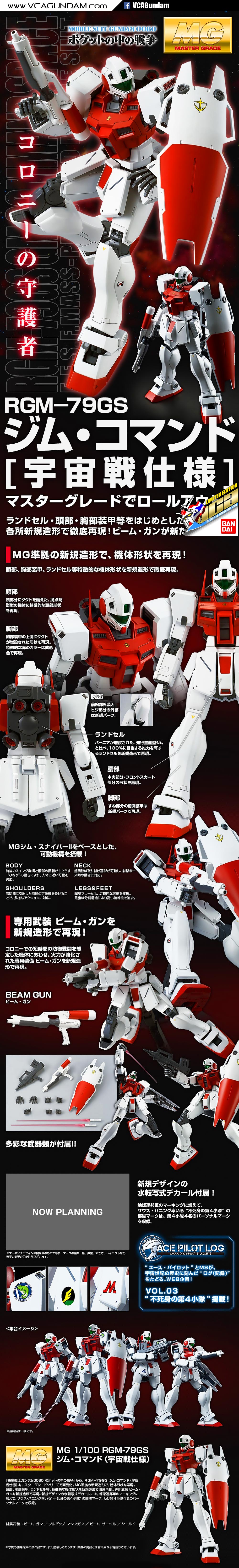 MG RGM-79GS GM COMMAND SPACE