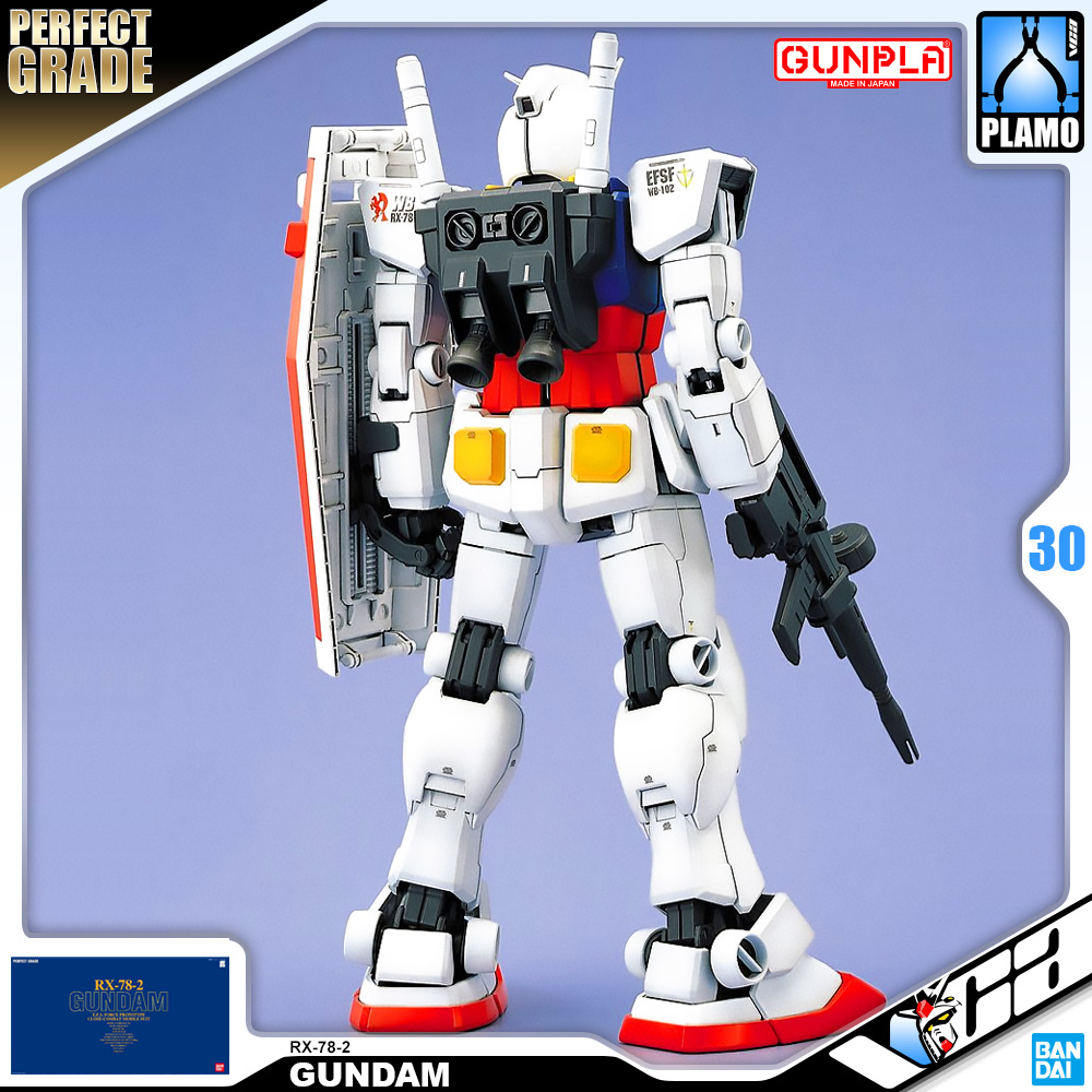 ⭐️ BANDAI GUNPLA PERFECT GRADE PG 1/60 RX-78-2 GUNDAM ประกอบ หุ่นยนต์ โมเดล กันดั้ม กันพลา ของเล่น VCA GUNDAM