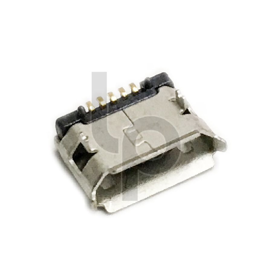 แจ๊ค Micro USB ตัวเมีย ติดแท่น