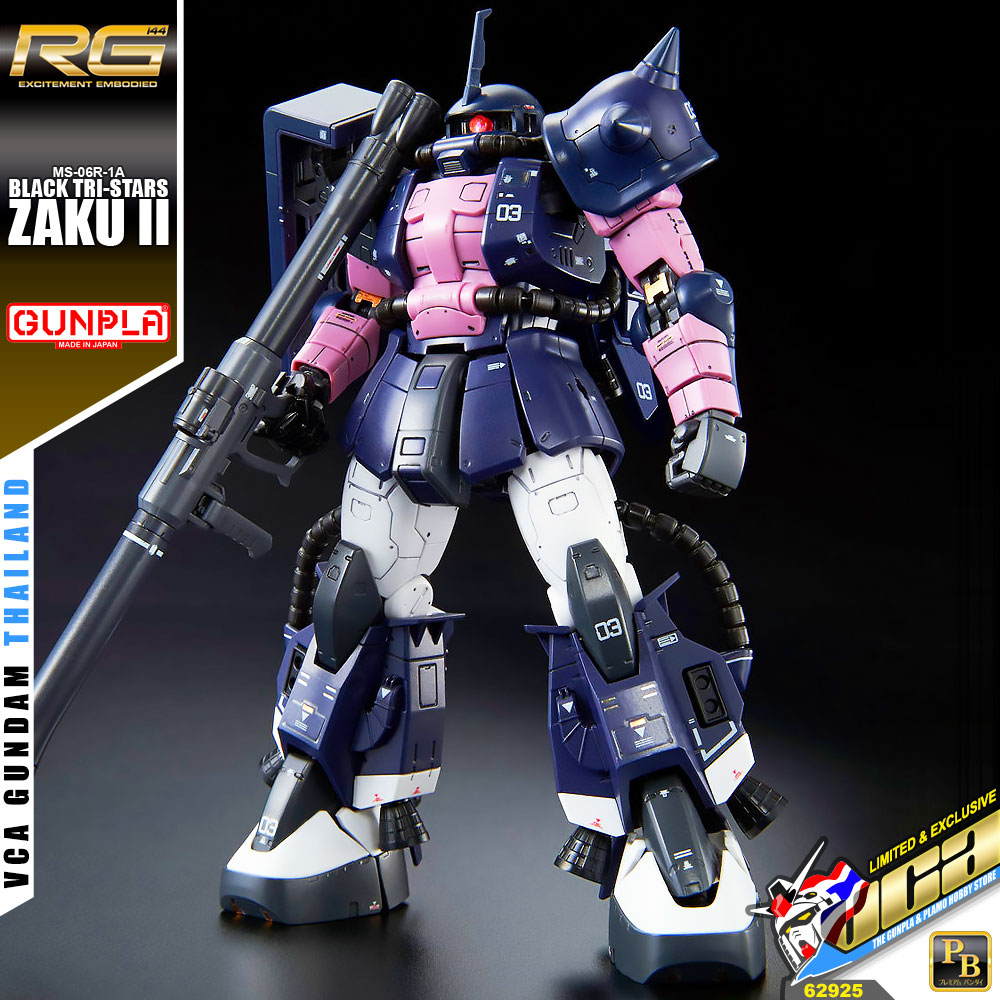 RG MS-06R-1A BLACK TRI-STARS ZAKU II