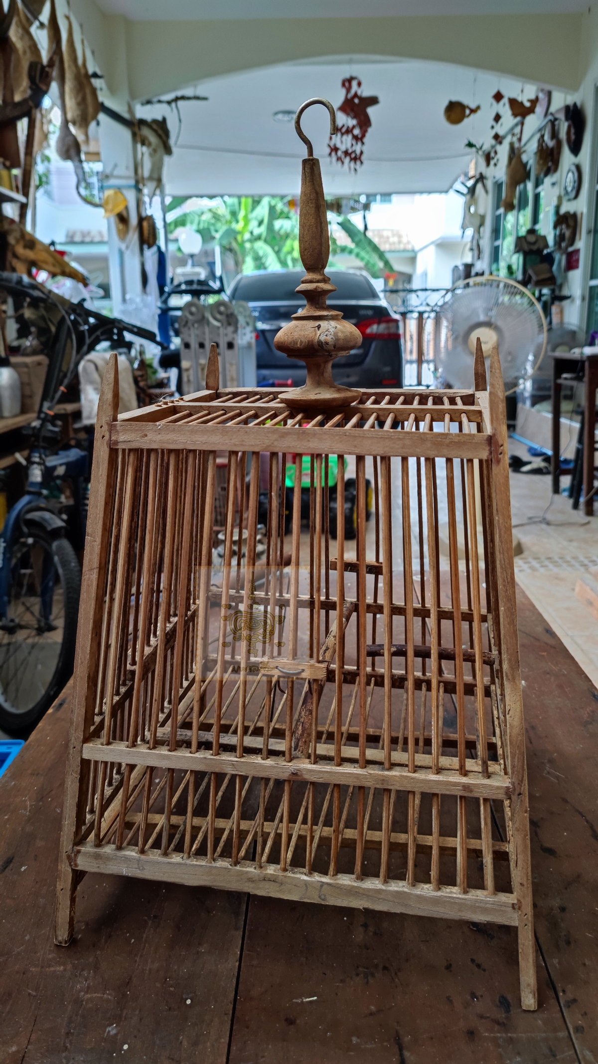 กรงนก ไม้ 2