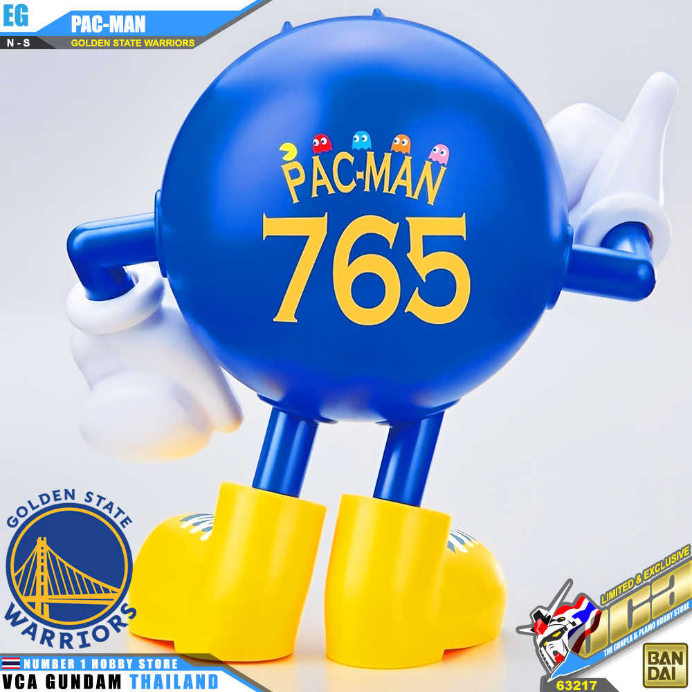 BANDAI ENTRY GRADE EG PAC-MAN PAC MAN GOLDEN STATE WARRIORS NBA BASKETBALL TEAM โมเดล แพ็คแมน VCA GUNDAM