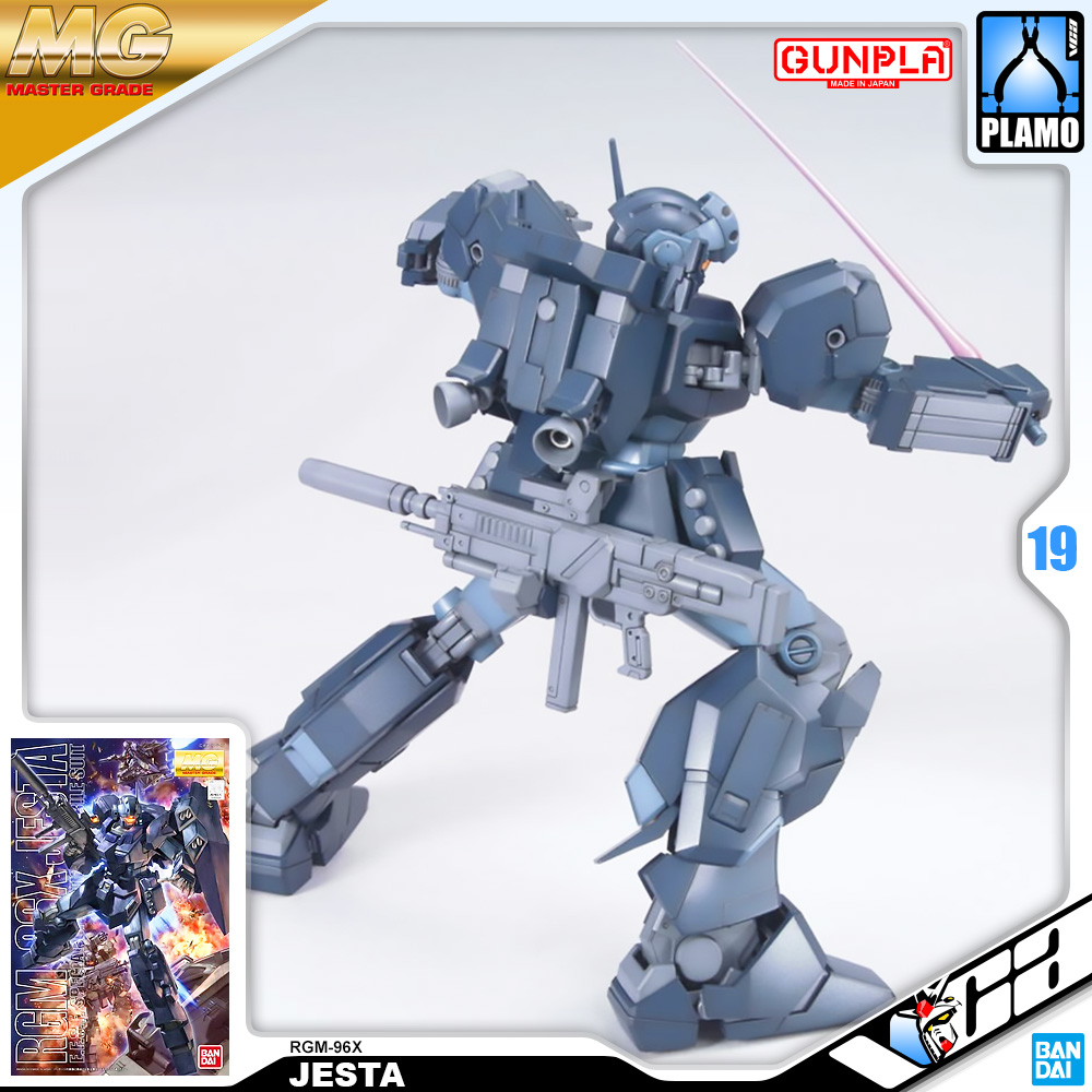 ⭐️ BANDAI GUNPLA MASTER GRADE MG 1/100 RGM-96X JESTA ประกอบ หุ่นยนต์ โมเดล กันดั้ม กันพลา ของเล่น VCA GUNDAM