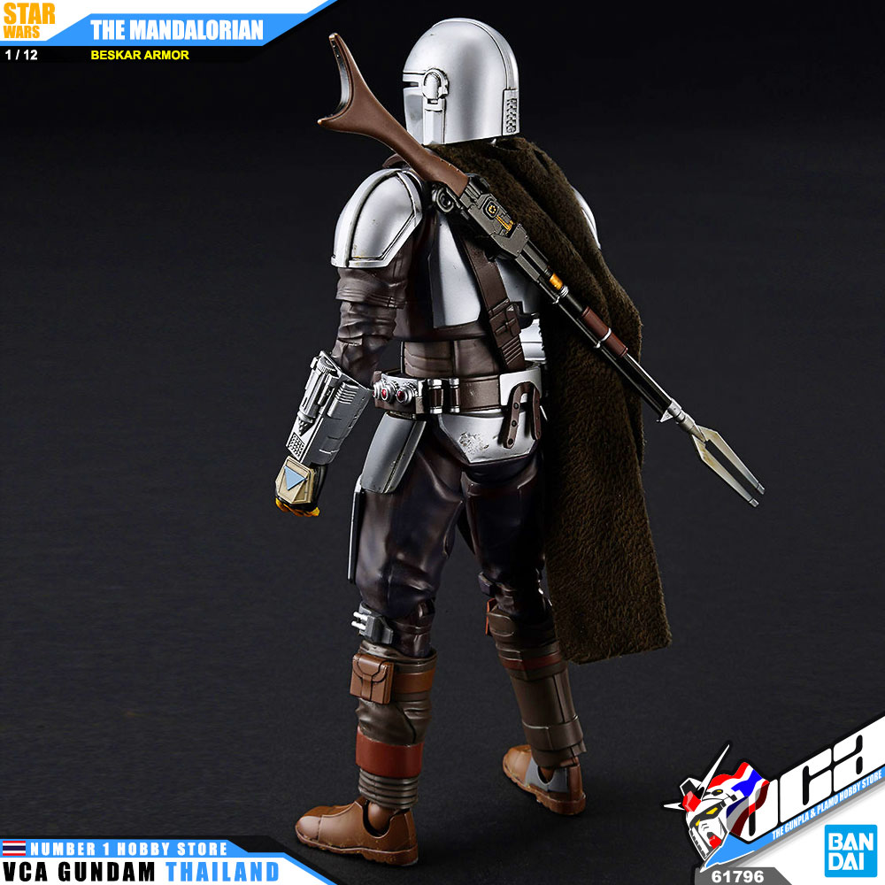BANDAI STAR WARS 1/12 THE MANDALORIAN BESKAR ARMOR สตาร์ วอร์ พลาสติก โมเดล VCA GUNDAM