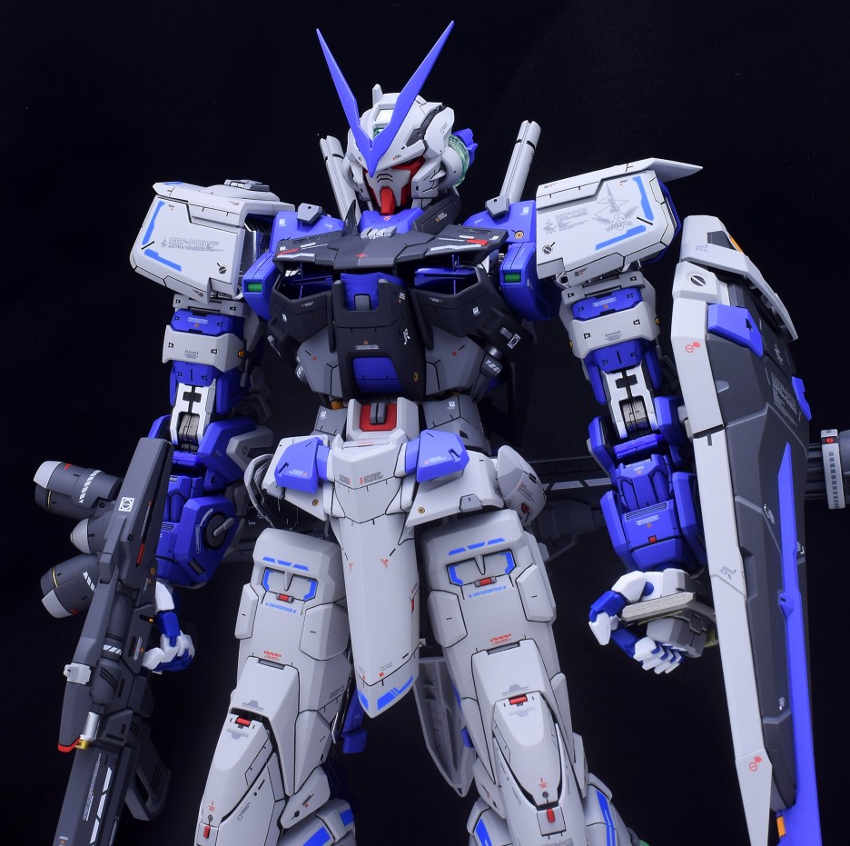 Painted Build : PG GUNDAM ASTRAY BLUE FRAME by soju2562