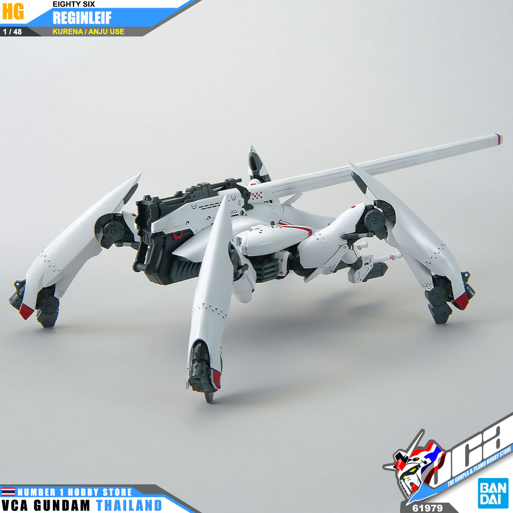 BANDAI 86 EIGHTY SIX HIGH GRADE HG 1/48 REGINLEIF KURENA ANJU USE โมเดล เอทตี้ซิกซ์ VCA GUNDAM