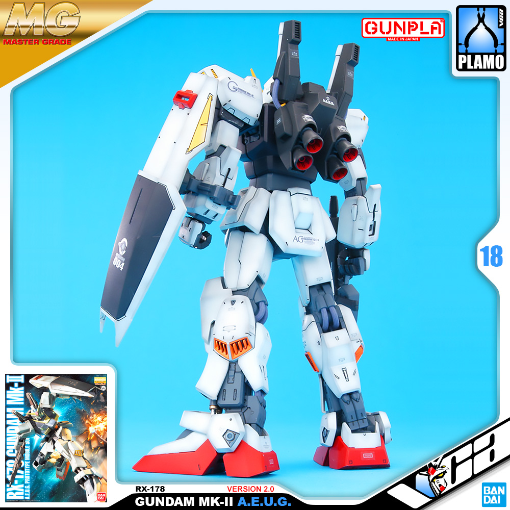 ⭐️ BANDAI GUNPLA MASTER GRADE MG 1/100 RX-178 GUNDAM MK-II MK II 2 VER 2.0 ประกอบ หุ่นยนต์ โมเดล กันดั้ม กันพลา ของเล่น VCA GUNDAM