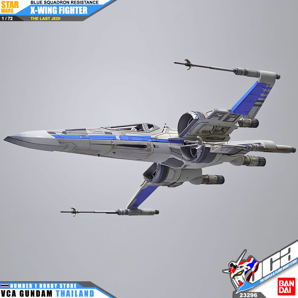 Bandai 1/72 BLUE SQUADRON RESISTANCE X-WING FIGHTER