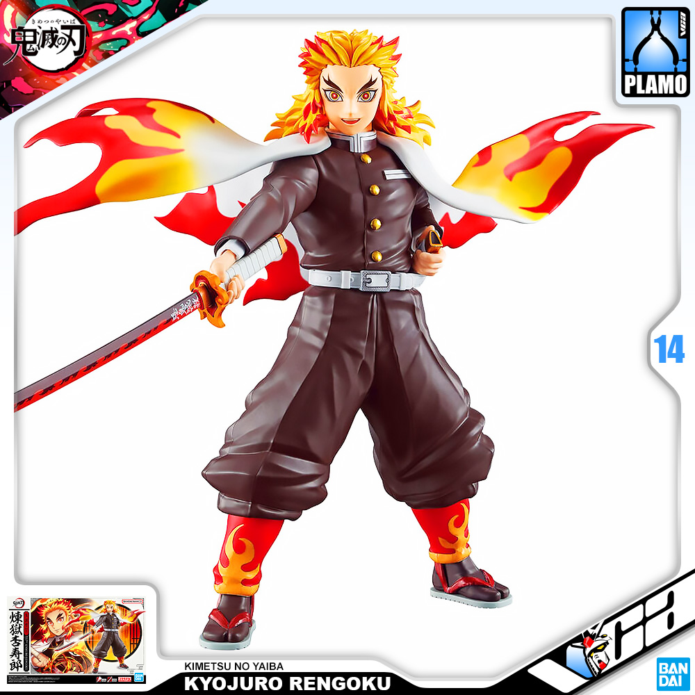 ⭐️ BANDAI KIMENTSU NO YAIBA KYOJURO RENGOKU ดาบพิฆาตอสูร ประกอบ โมเดล ของเล่น VCA GUNDAM