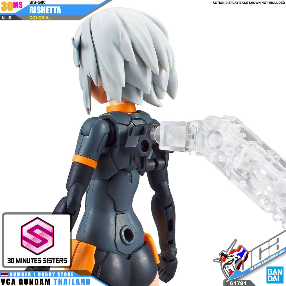BANDAI 30 MINUTES SISTERS 30MS GIRL SIS-G00 RISHETTA COLOR A โมเดล VCA GUNDAM