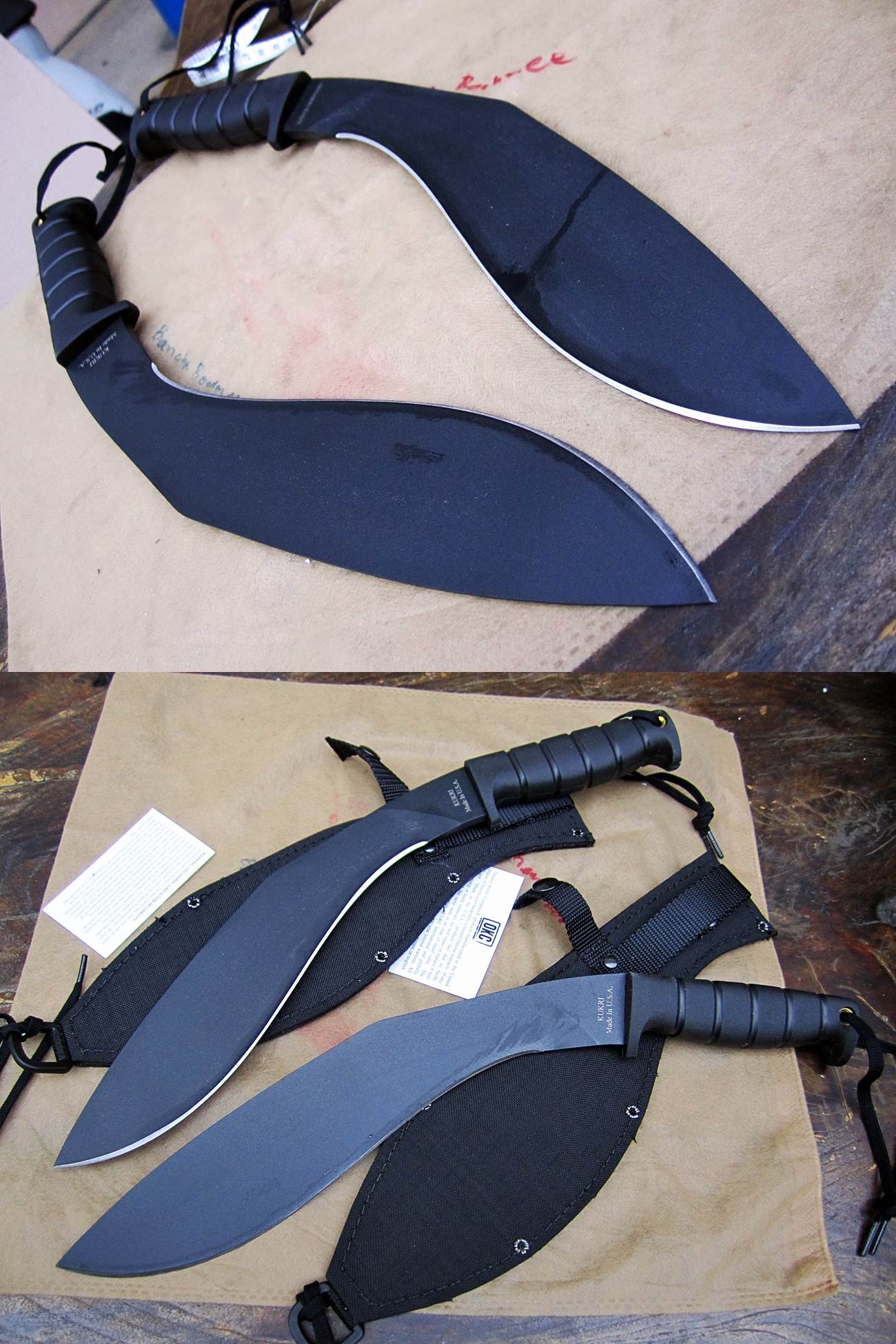มีดเดินป่าOntario Knife Co Kukri Knife 6420