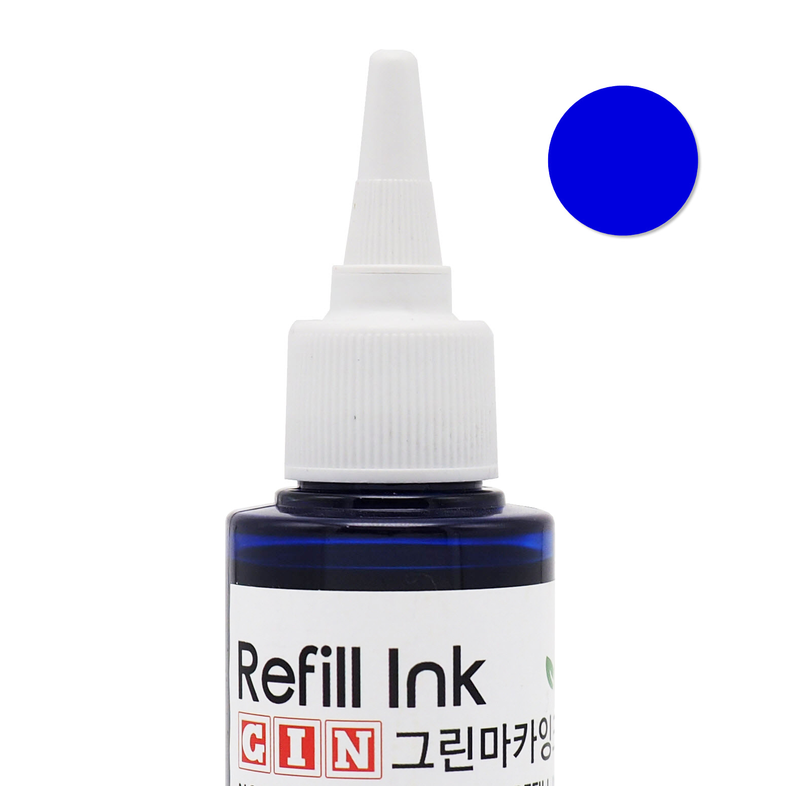 หมึกไวท์บอร์ดปลอดสารพิษจิน สีน้ำเงิน