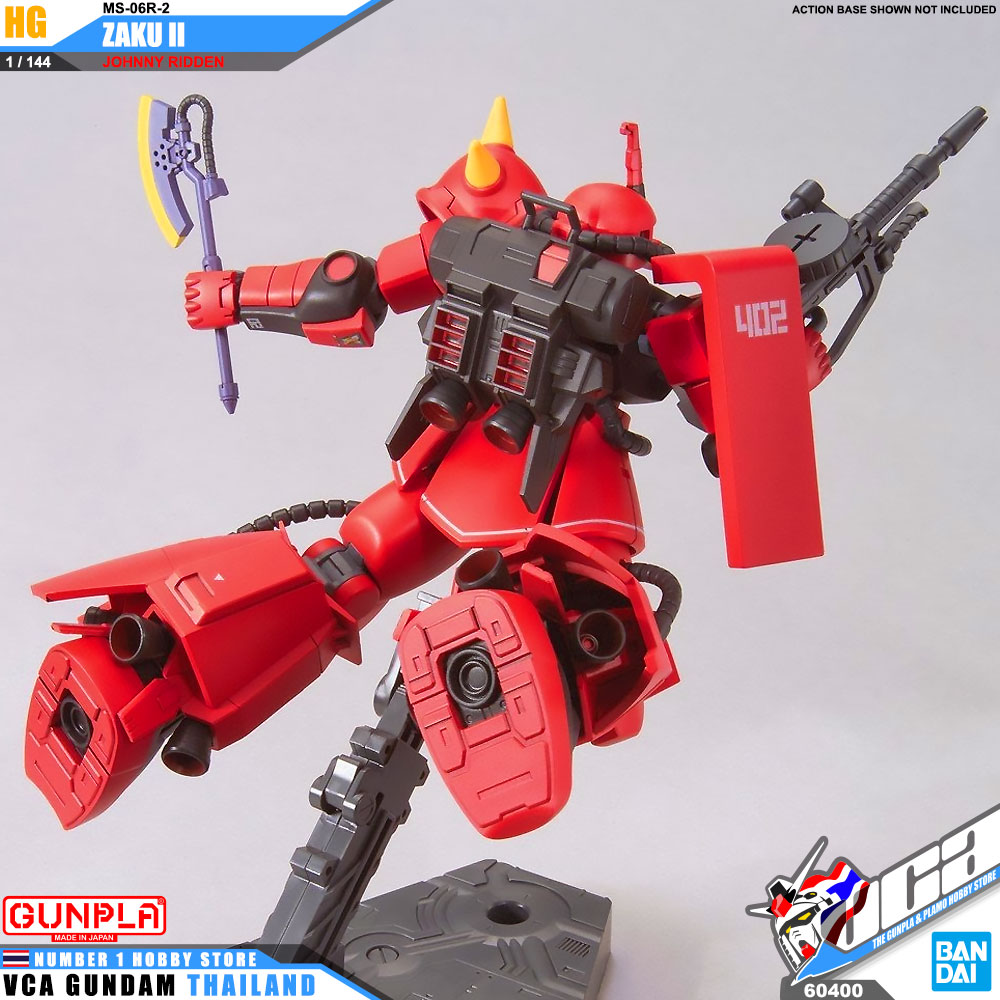 HG MS-06R-2 ZAKU II JOHNNY RIDDEN ซาคุ 2