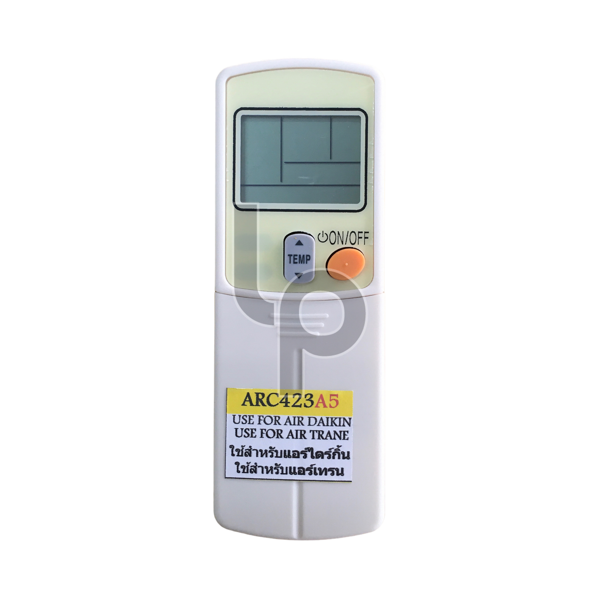 รีโมทแอร์ เทรน,ไดกิ้น รุ่น ARC423A5