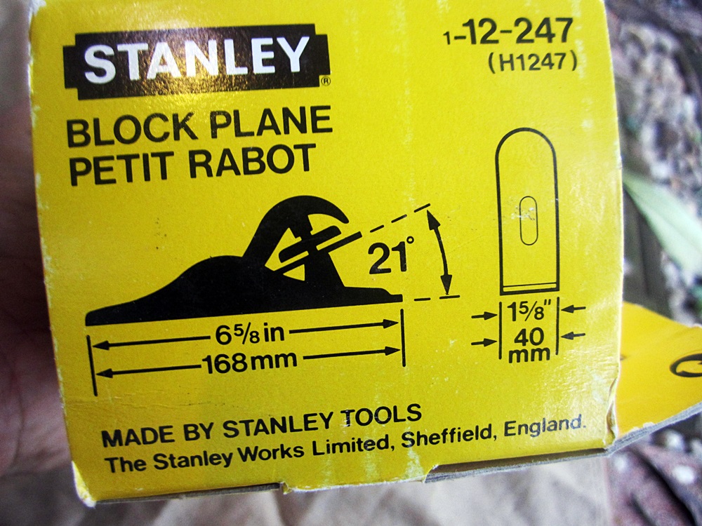 STANLEY กบเหล็ก 247 UK