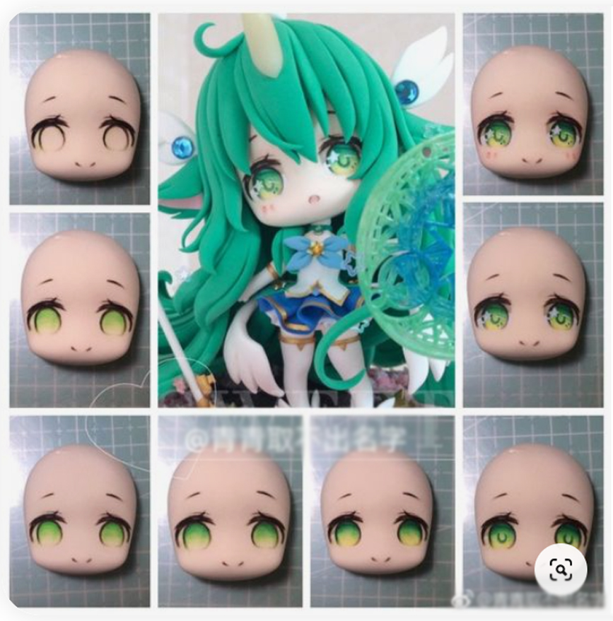 อนิเมะหน้าใหญ่ๆ น่ารักสุดใจ ขนาด4 x 3.5 เเบบไม่มีเบ้าตา ราคา 300 บาท ขายลดราคา 129 บาทจ้า อย่างดี น่ารักมาก