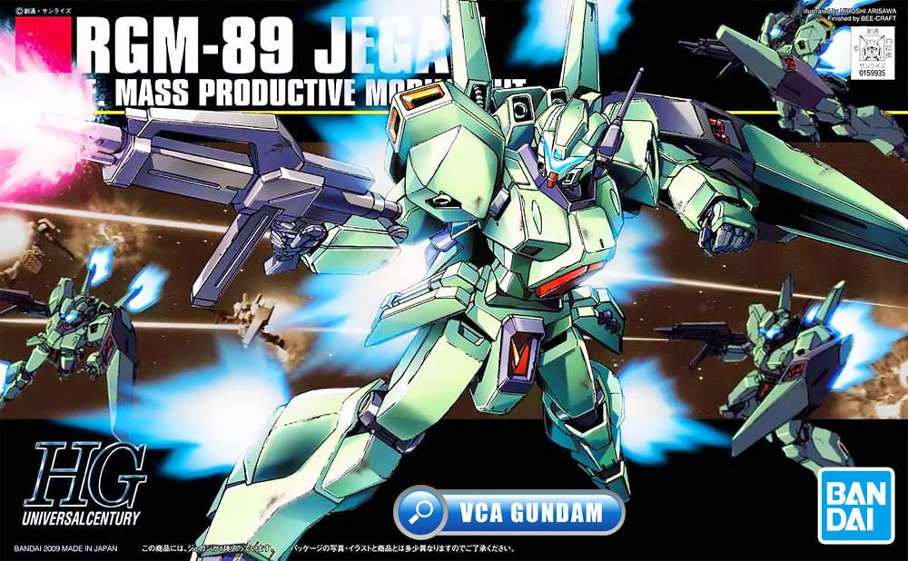 ⭐️ BANDAI GUNPLA HIGH GRADE UNIVERSAL CENTURY HGUC HG 1/144 RGM-89 JEGAN ประกอบ หุ่นยนต์ โมเดล กันดั้ม กันพลา ของเล่น VCA GUNDAM