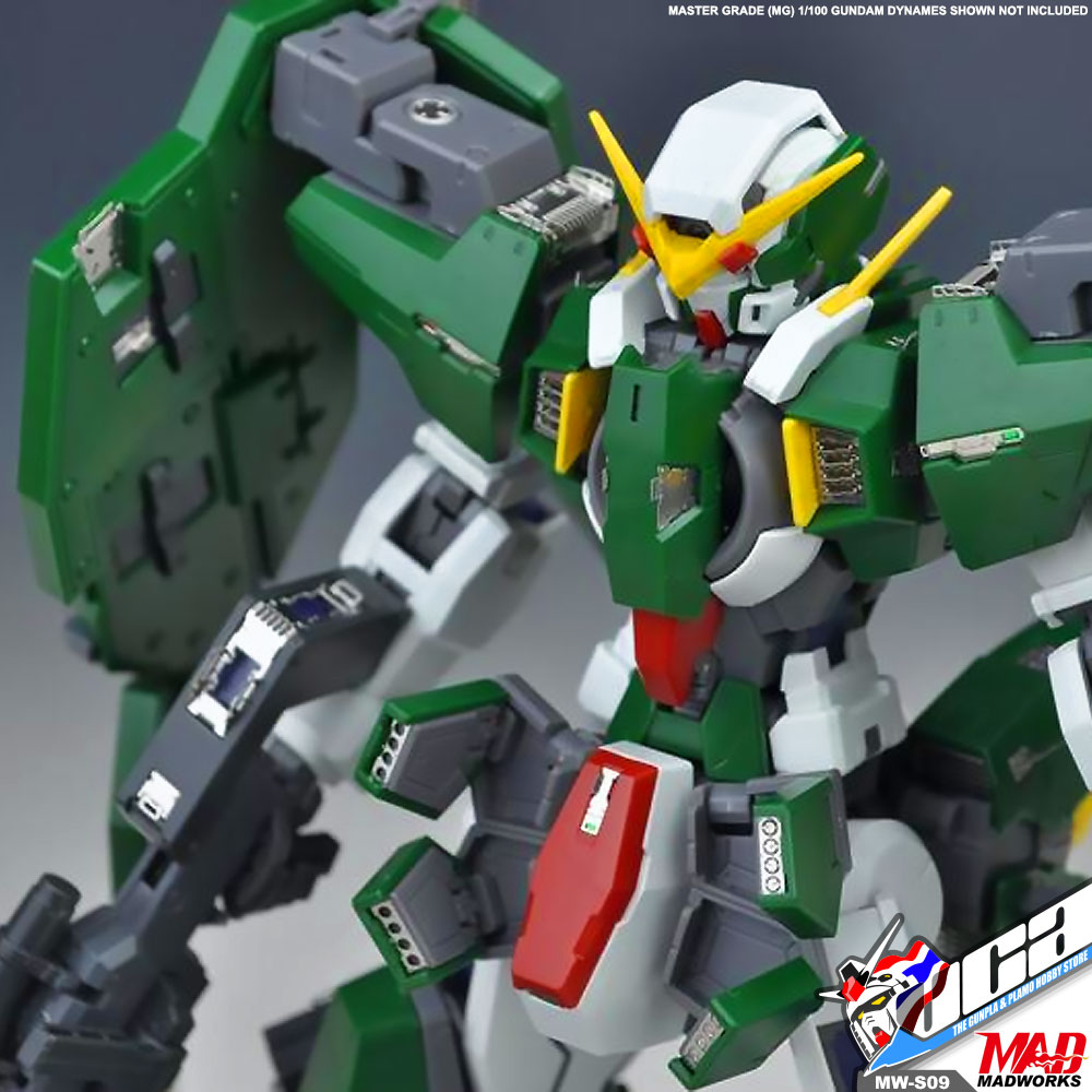 Mad Works™ Metal Photo Etched Detailing Parts MW-S09 METAL PHOTO ETCHED DETAIL UP PARTS FOR MG GUNDAM DYNAMES