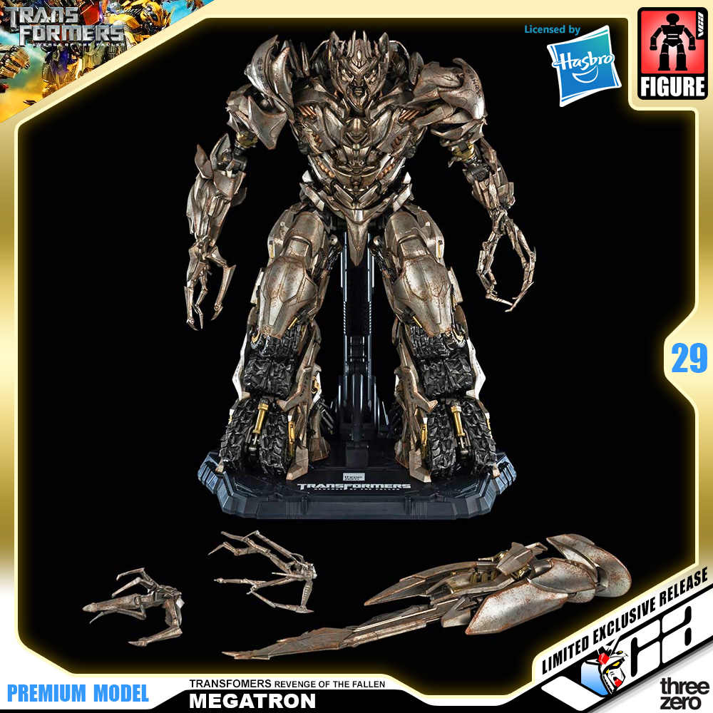 ThreeZero MEGATRON TRANSFORMERS REVENGE OF THE FALLEN
