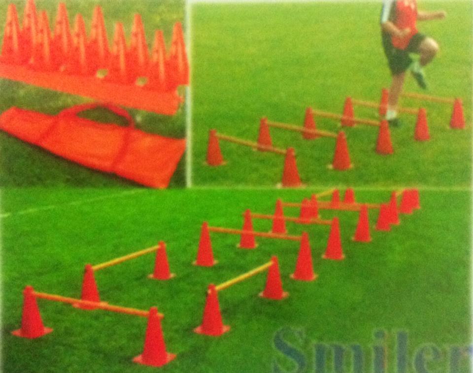 CONE5 Hat cone hurdle set ชุดโคนส์สูง 15" พร้อมไม้พาด