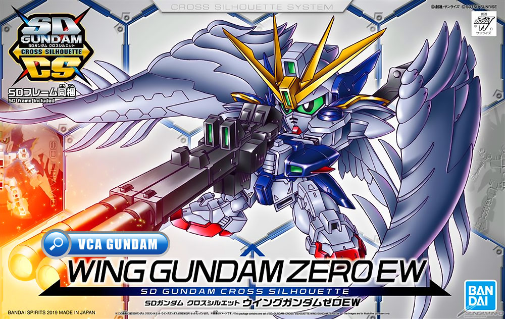 SD Cross Silhouette WING GUNDAM ZERO EW วิง กันดั้ม ซีโร่ คัสตอม