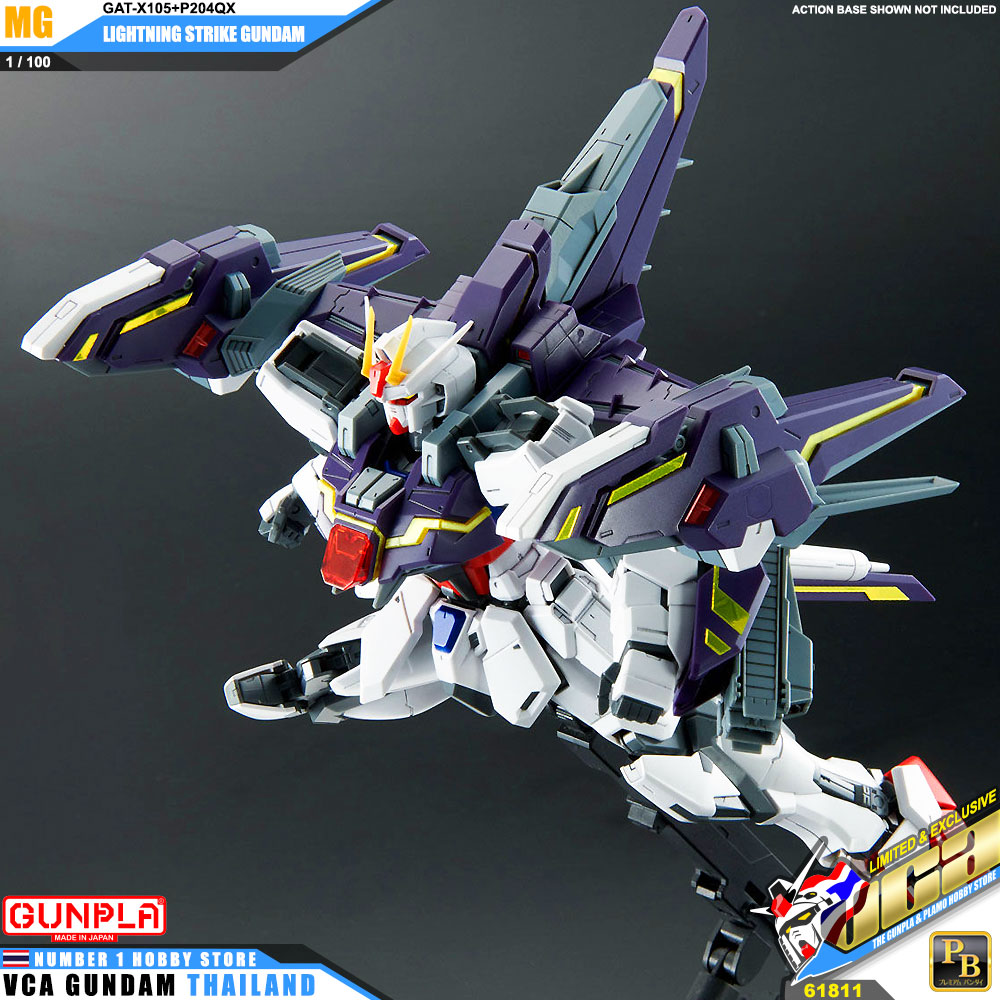 PREMIUM BANDAI PB GUNPLA MASTER GRADE MG 1/100 LIGHTNING STRIKE GUNDAM โมเดล กันดั้ม กันพลา VCA GUNDAM