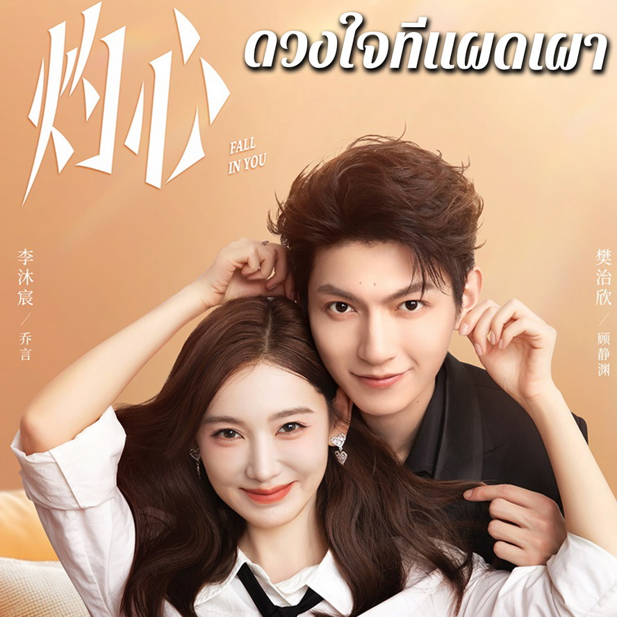 [จีนพากย์ไทย] ดวงใจที่แผดเผา Fall In You DVD 4 แผ่น