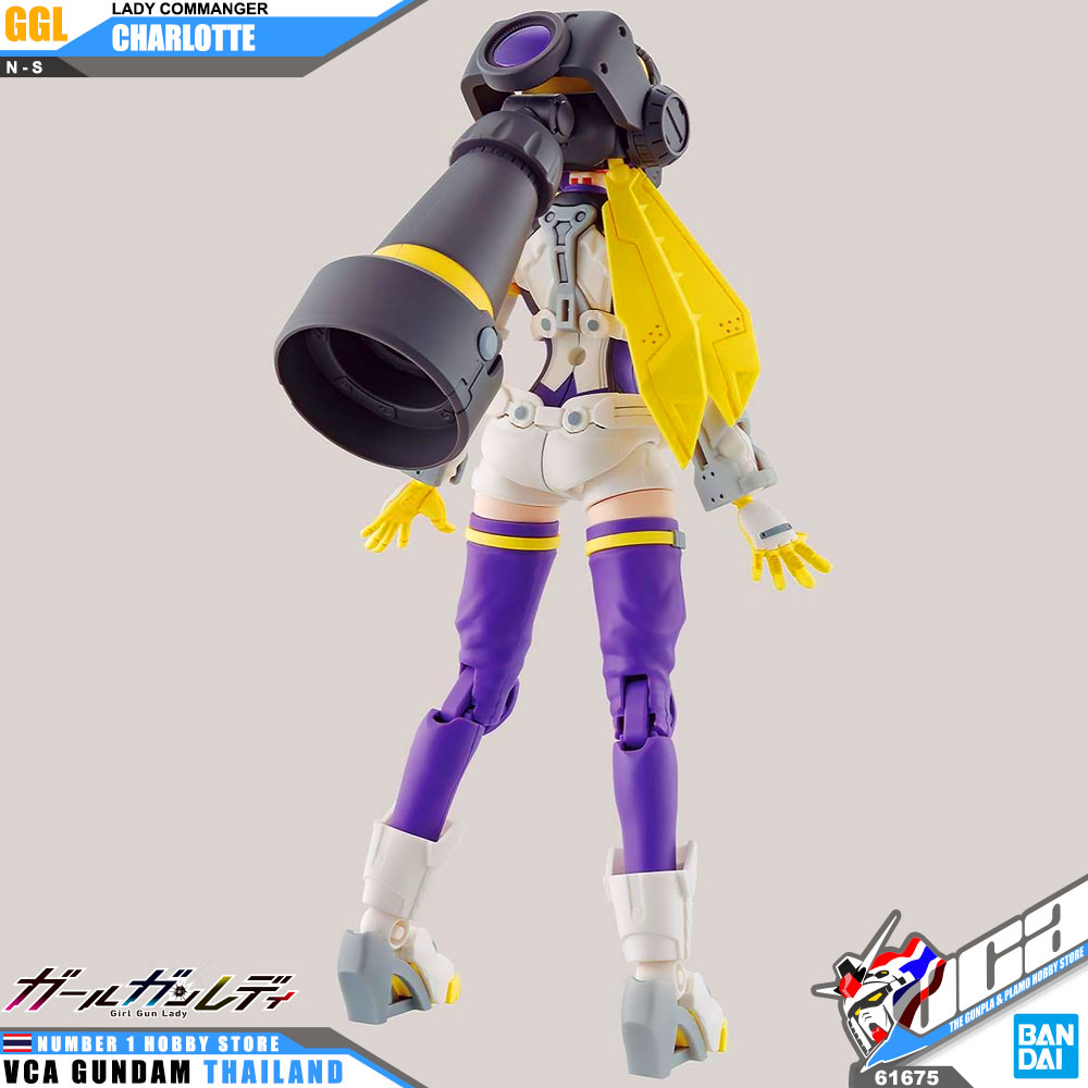 BANDAI GIRL GUNN LADY COMMANDER CHARLOTTE โมเดล VCA GUNDAM