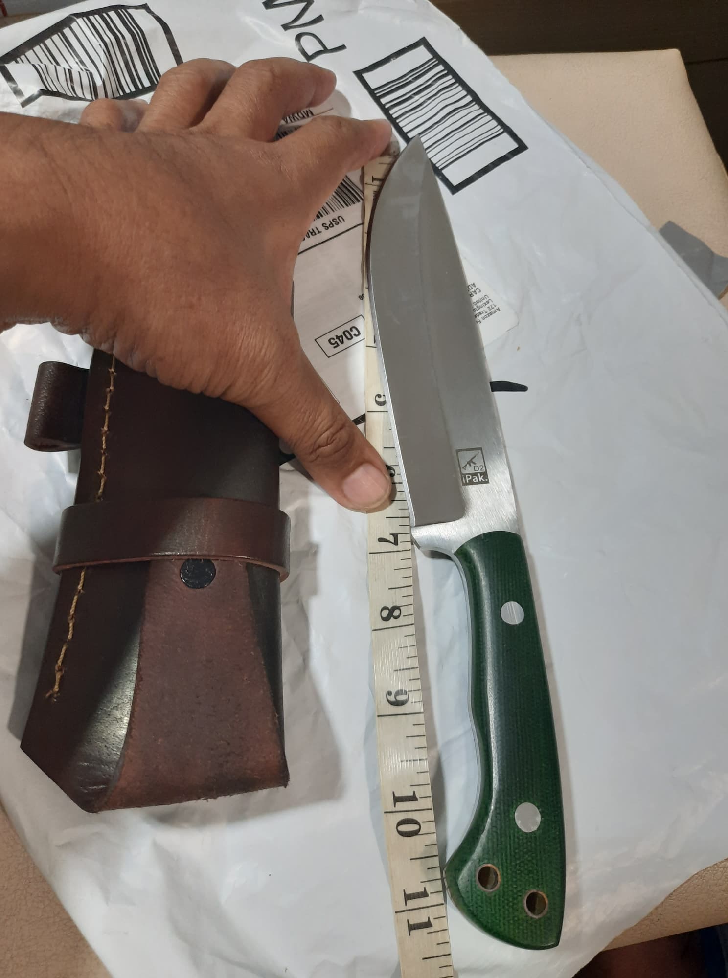 มีดเหล็ก D2 USA