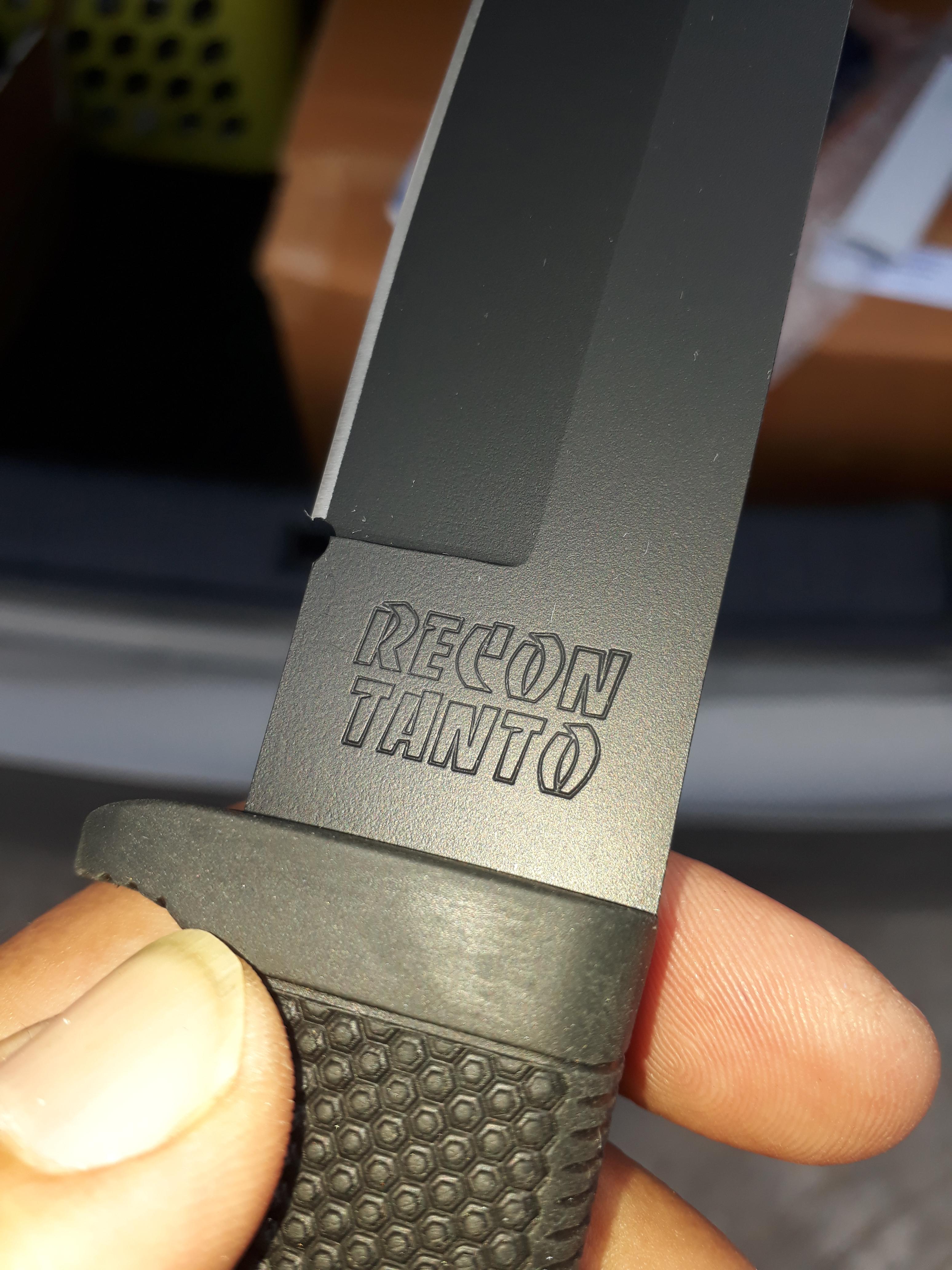 Cold Steel Recon Tanto Tactical Defense Knife VG1 DISCONTINUED Japan 13RTKJ1